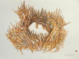 Celestial Roots XIV 50x70 cm